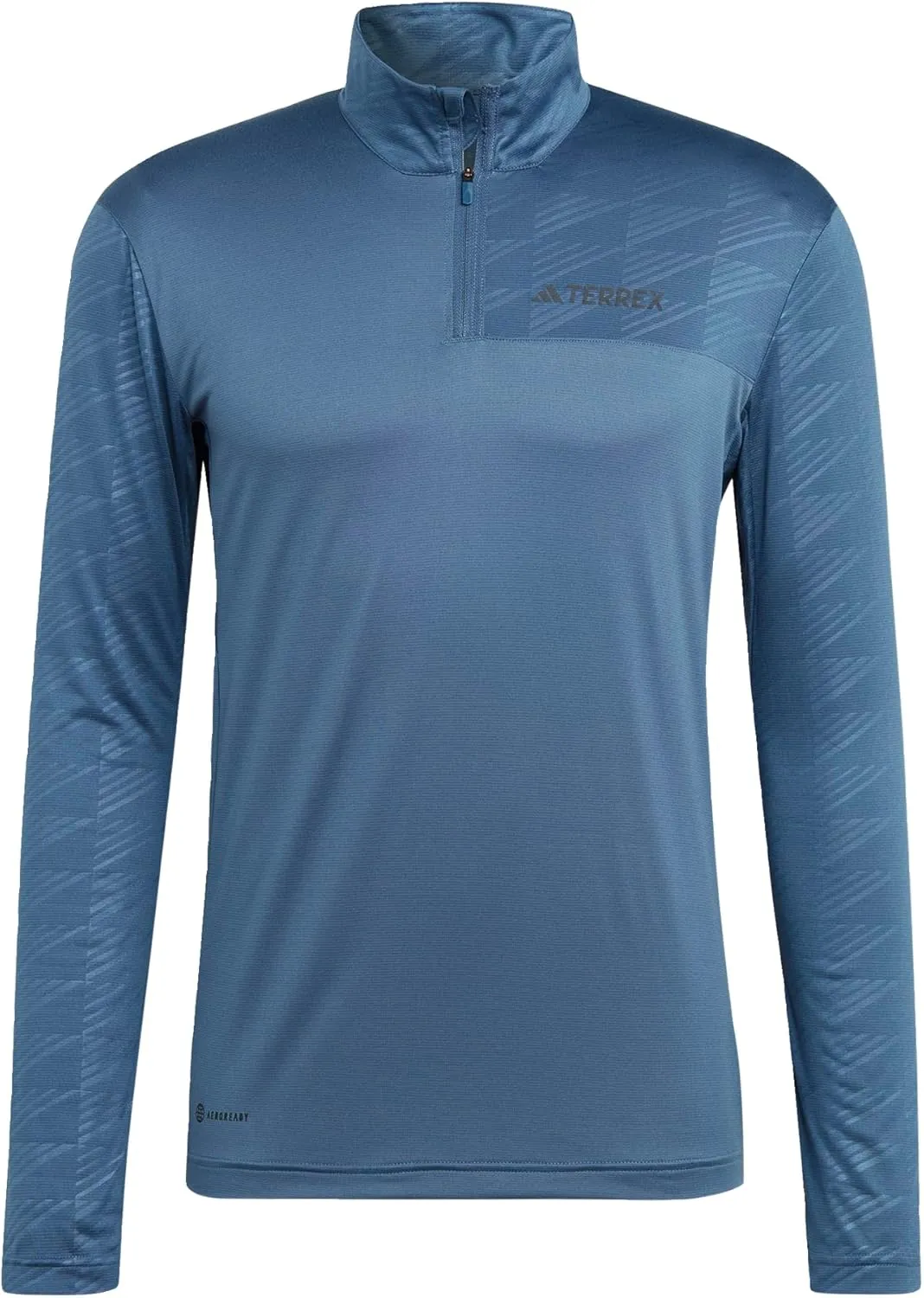 adidas Men's Terrex Multi Half Zip Long-Sleeve T-Shirt