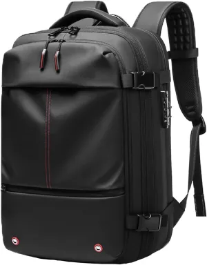 Aeropack Backpack, Aeropack Vacuum Compression Backpack, 2025 60l Expandable Backpack with Vacuum Compression (Black 1.0, Bag)