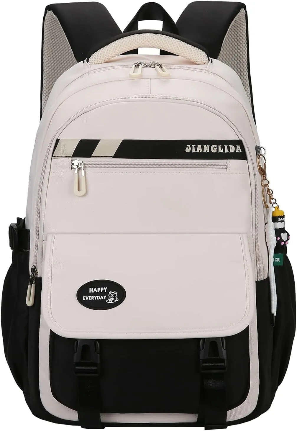 Aesthetic Backpack for Girls Cute Kids Bookbag Elementary Middle School Backpack for Teens Lightweight Classic Travel Backpack
