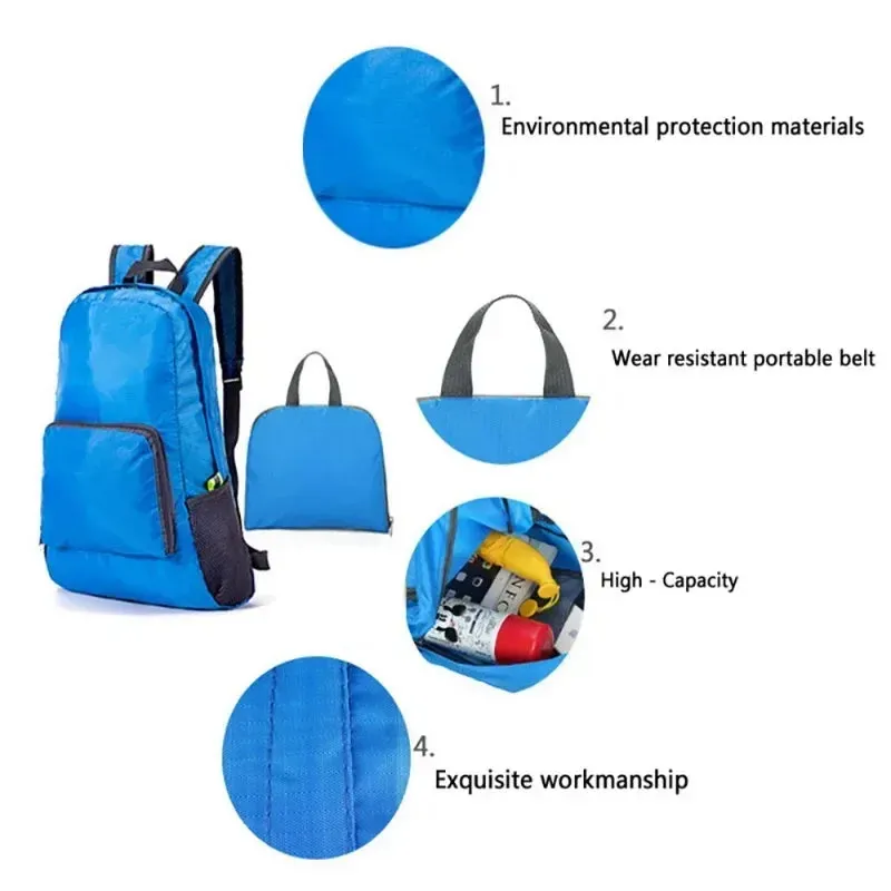 Ailine | Foldable Lightweight Hiking Travel Backpack