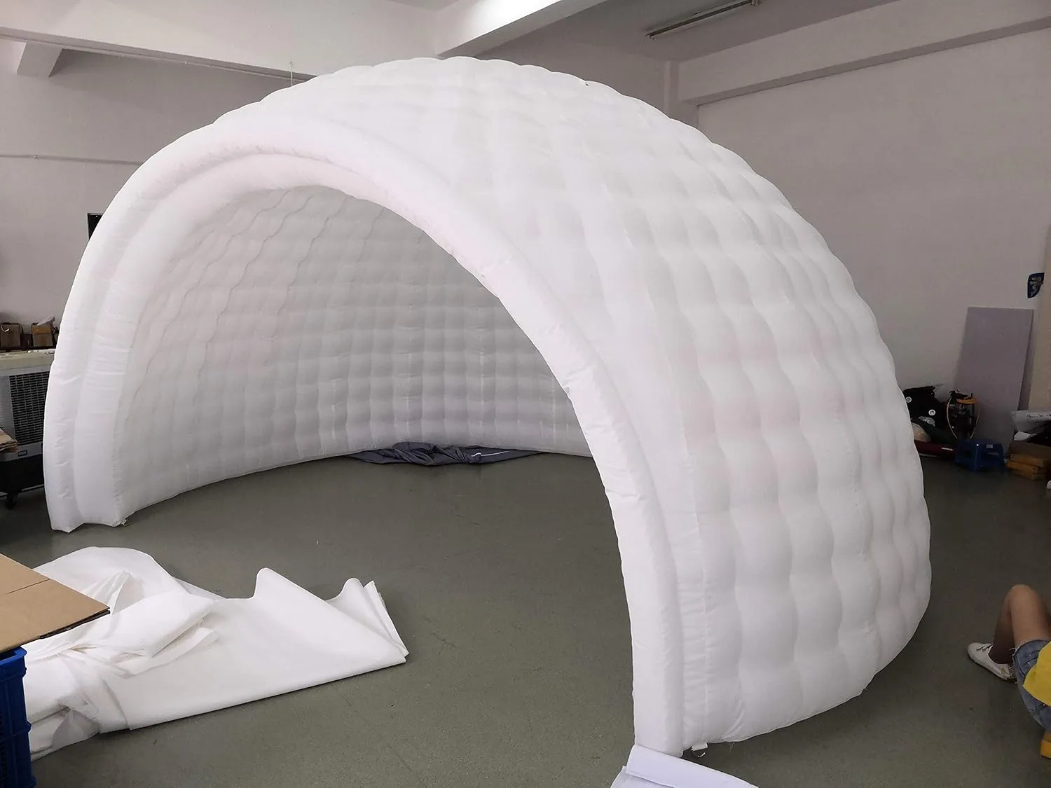 AIR Tight Inflatable Wedding Event Nightclub Patio Mini Golf Dome Marquee Tent New (12x12x7ft.)