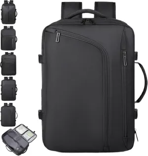 Airback Backpack, Travel Backpack with Vacuum System, Expandable Backpack with Vacuum Compression (Style E,One Size)