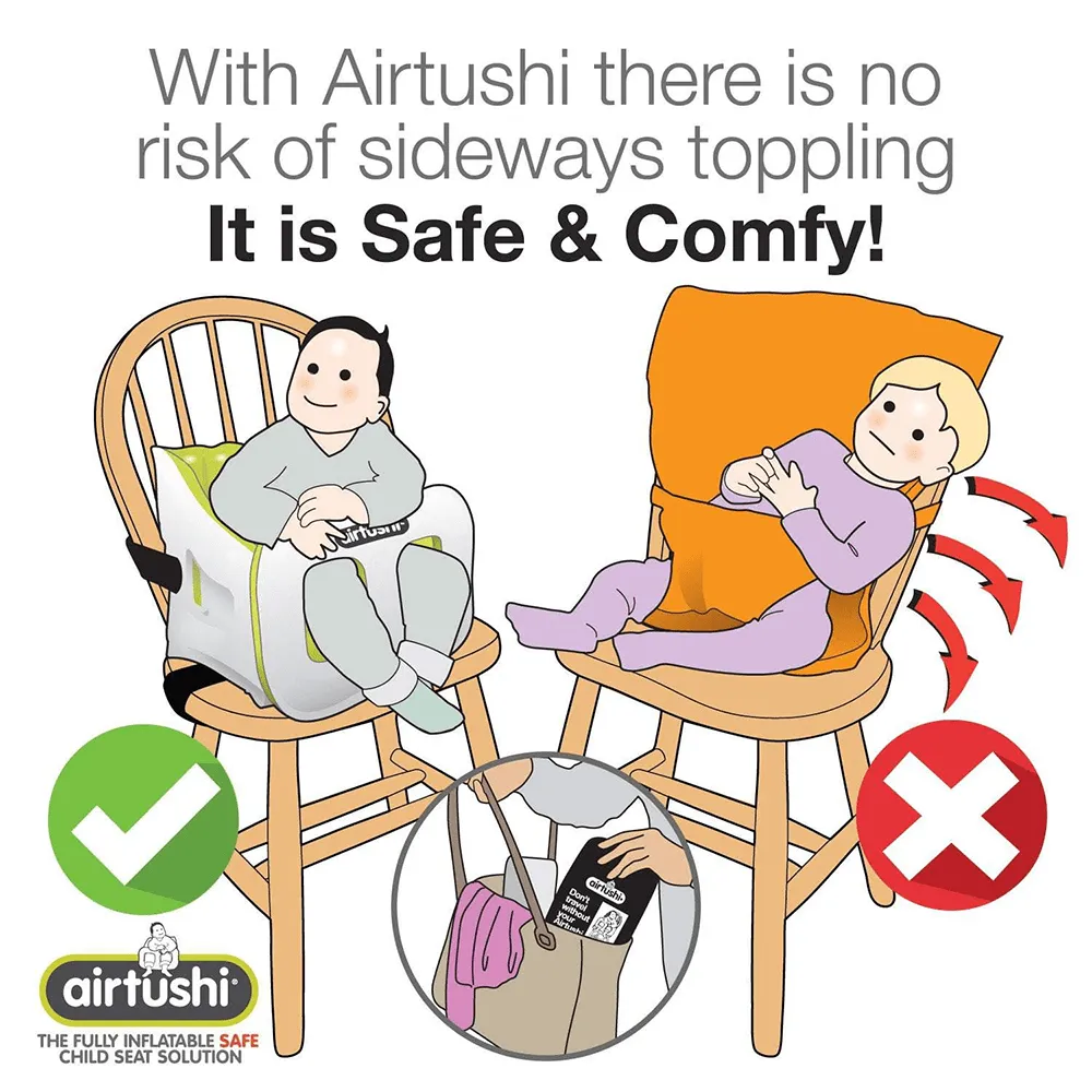 Airtushi - The Portable High Chair