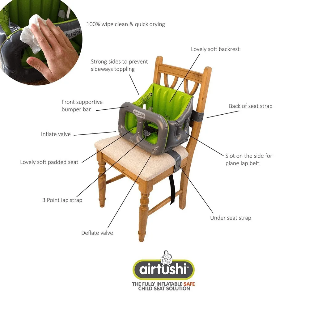 Airtushi - The Portable High Chair