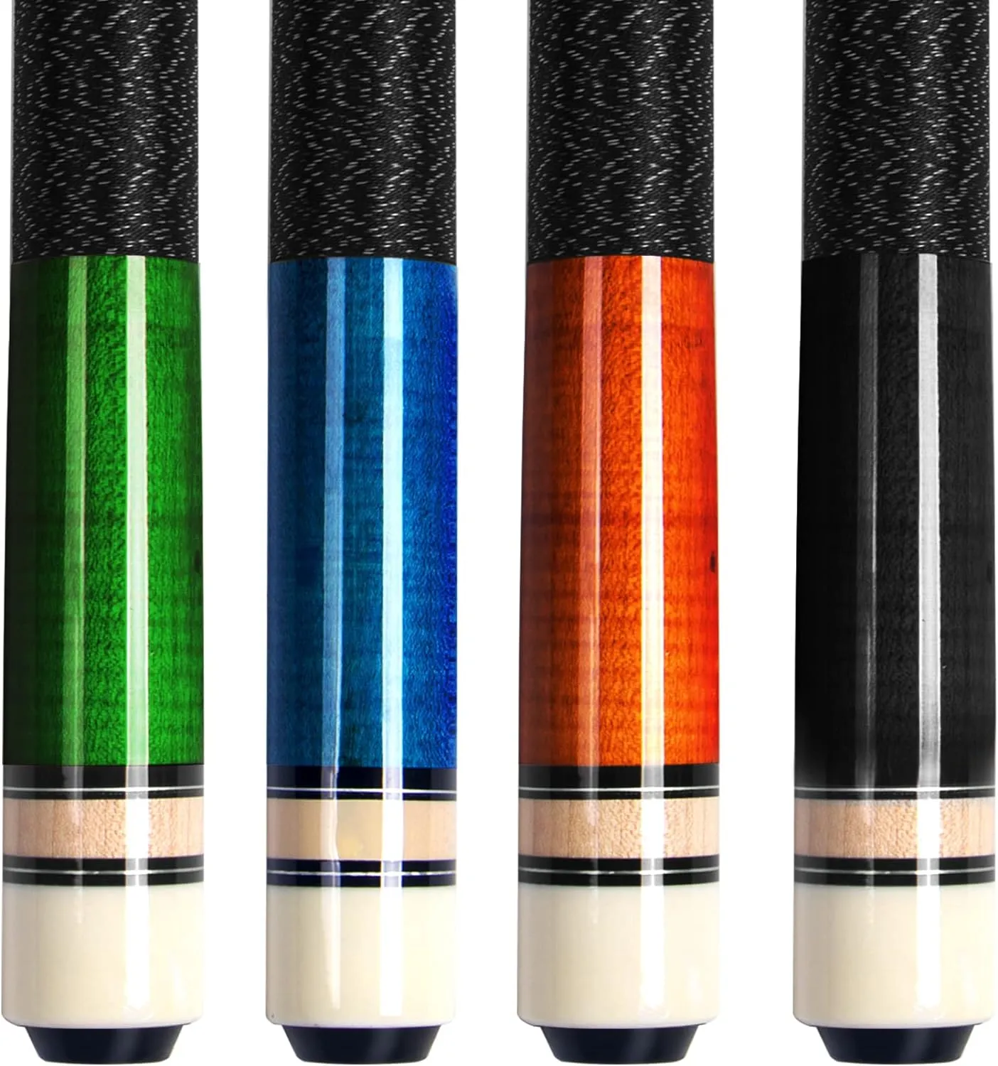 AKLOT Pool Cues,58" Pool Cue Stick Canadian Maple Wood Billiard Cues Sticks for Professional Billiard Players 18 19 20 21 oz
