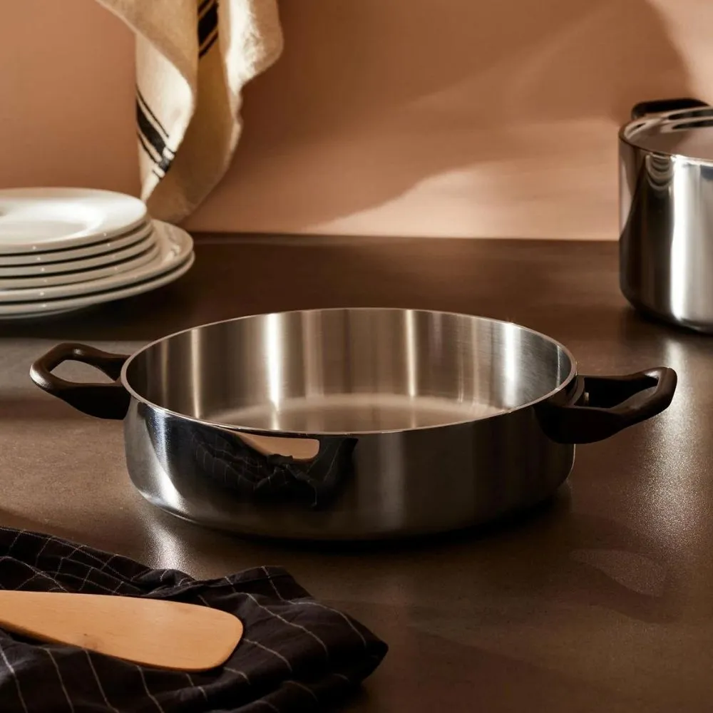 Alessi 9010 La Cintura di Orione casserole with two handles
