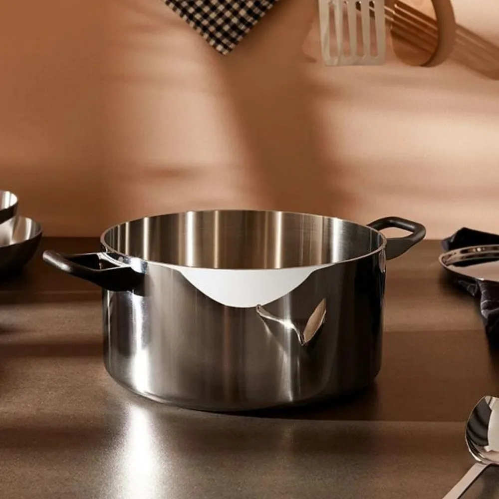 Alessi 9010 La Cintura di Orione casserole with two handles