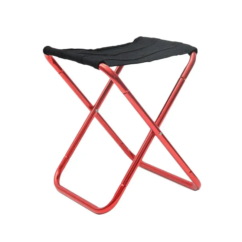 Alloy Seat With Stool Outdoor Fishing Camping Aluminum Specialized items Limited access Folding Golden Bag Camping Chair Chair