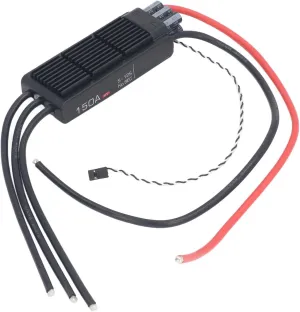 Alomejor 150A Brushless Electronic Speed Controller, for Fixed Wing Aircraft Helicopter Model RC Drone ESC