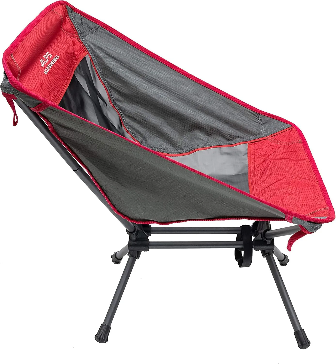 ALPS Mountaineering Simmer Camping Chair, One Size, Salsa/Charcoal - New