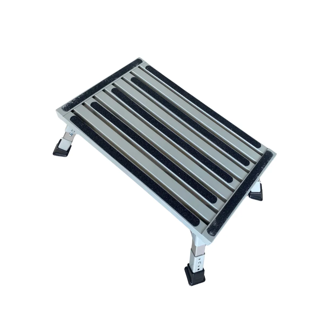 Aluminium Adjustable Folding Step | Lightweight & Safe Access