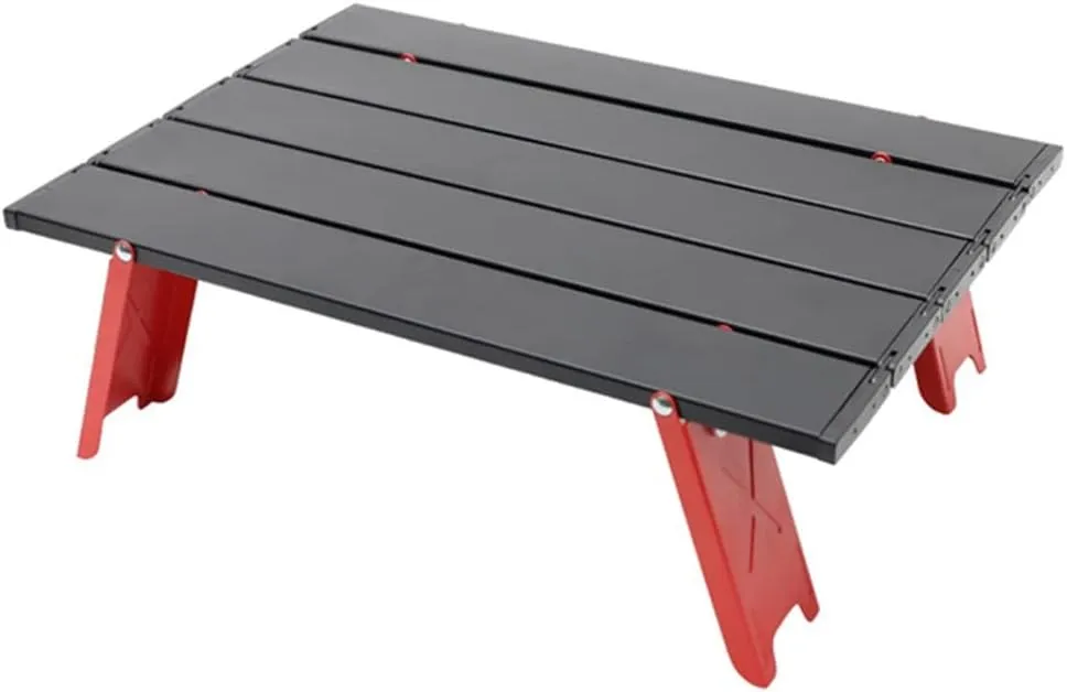 Aluminum Alloy Portable Table Outdoor Furniture Foldable Folding Camping Hiking Desk Traveling Outdoor