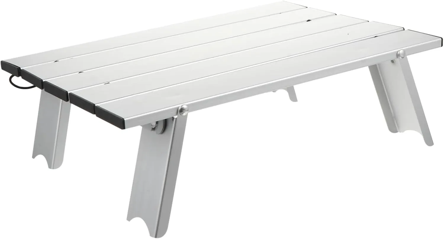 Aluminum Camping Table Foldable Picnic Desk Portable Carrying Bag Outdoor Use