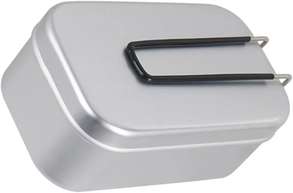 Aluminum Lunch Box for Outdoor Activities Compact Bento Pot Hiking Backpacking Leakproof Reusable