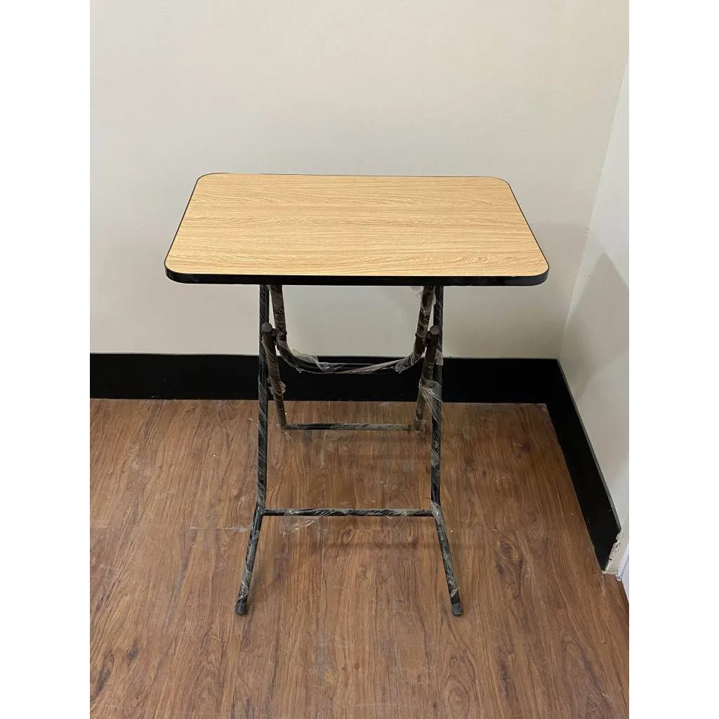 Amelia Portable Folding Table with Steel Legs – 40x60cm Rectangular Top, Sturdy & Space-Saving