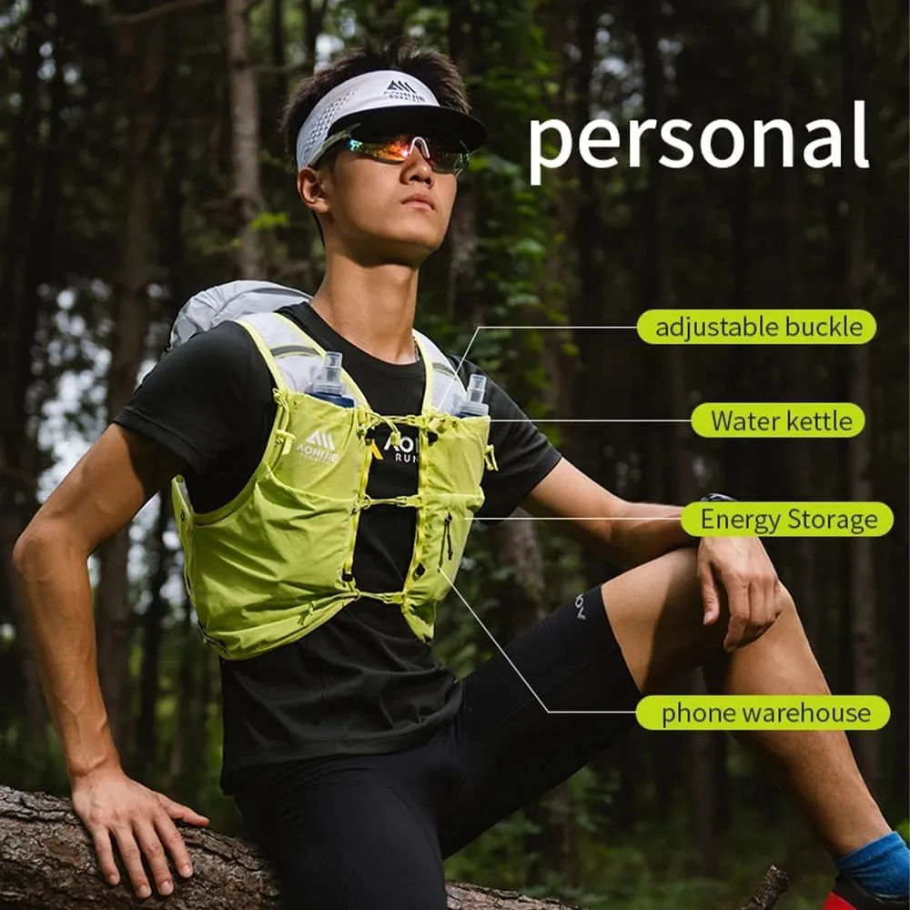 AONIJIE 15L Large Capacity Professional Trail Running Backpack for Outdoor Cycling Suitable Hiking Mountaineering