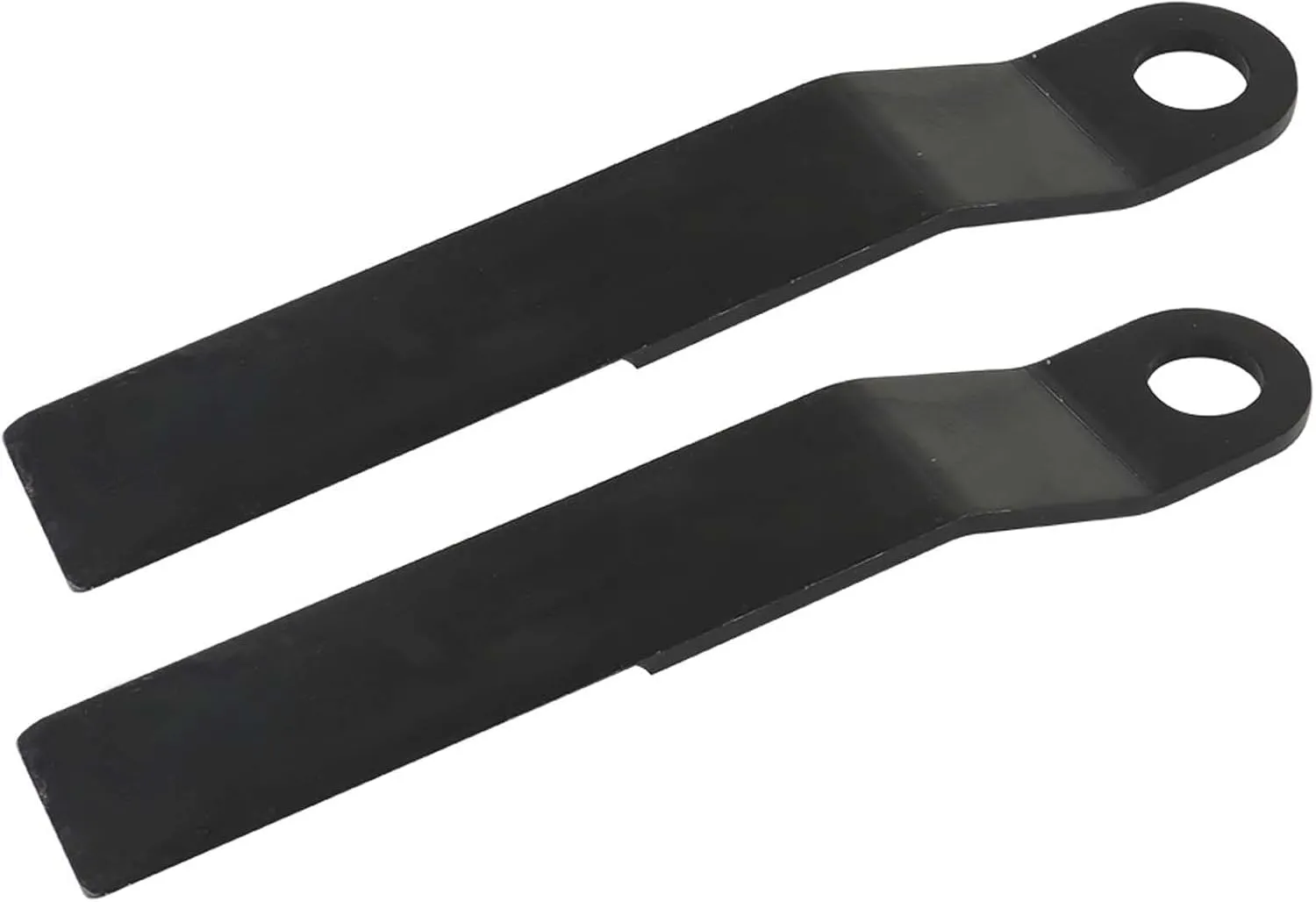 Autoparts Blades AR400 Steel Lawn Mower Blades Replacement for King Skidsteer Bush Hog Cutter, Replacement Rotary Cutter Blades(2 Blade Set)