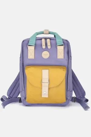 Backpack Canvas Connected Label Himawari Waterproof Creative Contrast Round with Bag