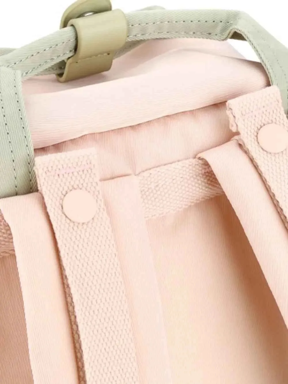 Backpack Canvas Connected Label Himawari Waterproof Creative Contrast Round with Bag