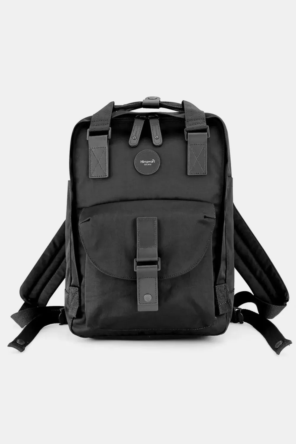 Backpack Canvas Connected Label Himawari Waterproof Creative Contrast Round with Bag