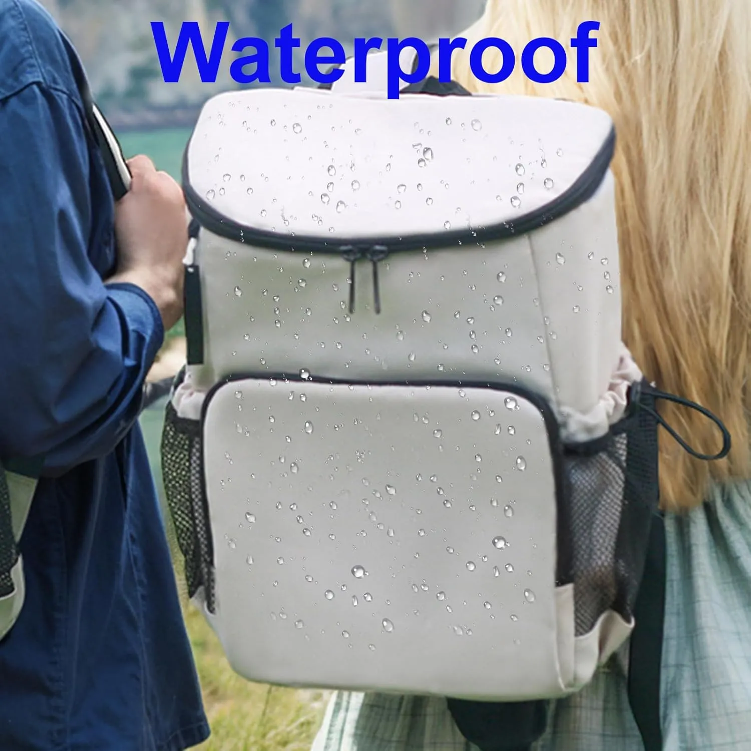 Backpack Cooler for Men and Women Cooler Backpack Insulated Waterproof Soft Lightweight Cooler Bag Leakproof 30 Cans Travel Camping Picnic Beach