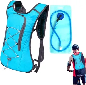 Backpack - Sports Leakproof Hydration Vest,Portable for Running, Cycling, Breathable Water Backpack for