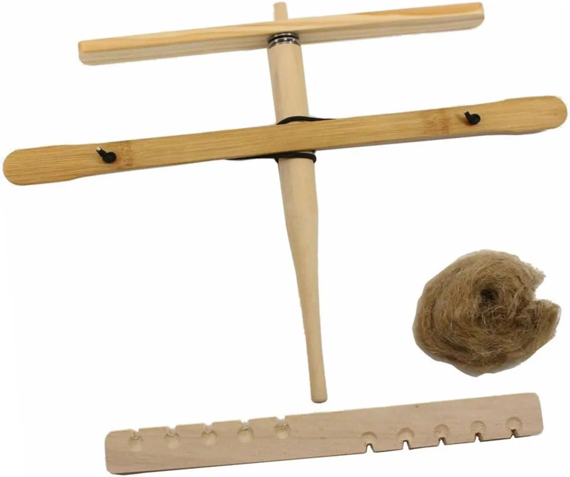 balacoo Outdoor Survival Camping Tool Drill Fire Wooden Kit Natural Wooden Fire Markers