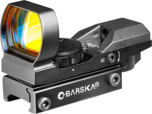 BARSKA 1x Reflex Red Dot Sights – Multi-Reticle and Single-Dot Options with Illuminated Reticles, Quick-Release Mounts, and Unlimited Eye Relief