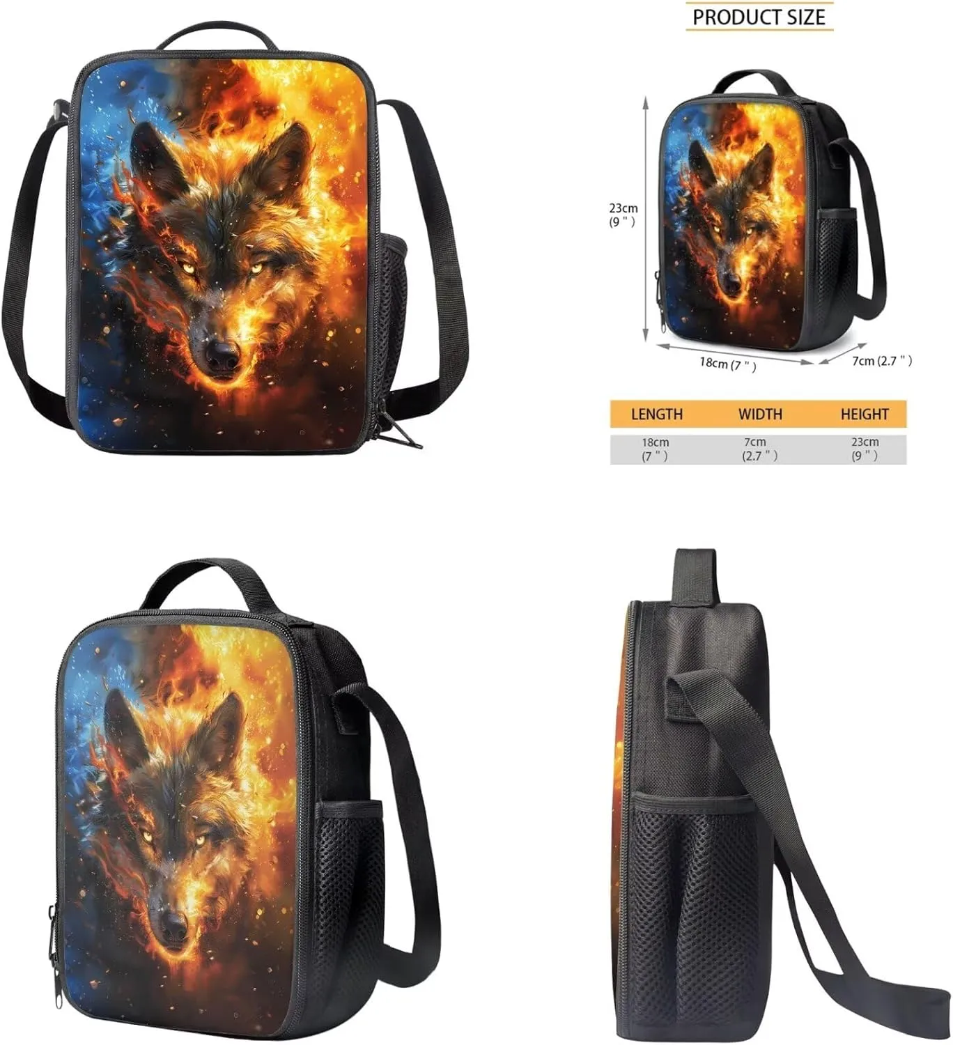 Baseball Backpack with Lunch Box Kids Boys Ages 4-6, Lightweight Bookbag Set for Boys Includes Pencil Case Large Capacity School Bag Set of 3 Pieces