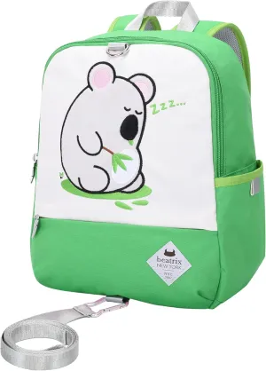 Beatrix New York - Toddler & Kids 11.5" Backpack Bag with Removable Leash for Girls & Boys Unisex (KOALA), Ideal for Preschool & Kindergarten Back to School