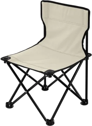 Beige Camping Chair for Adults Folding Chair Foldable Chairs Hunting Chairs for Barbeques