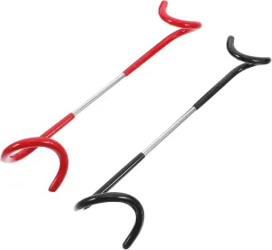 BESPORTBLE 2pcs Camping Light Pole Hooks Versatile s Shape Tent Lamp Hangers Sturdy Lightweight Easy to Carry for Outdoor Camping Travel