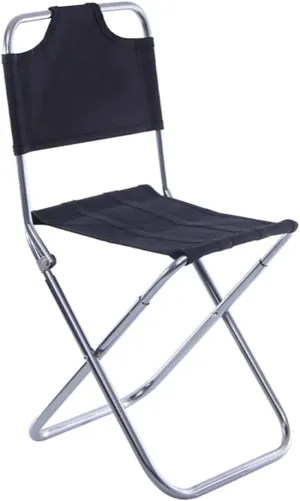 BESPORTBLE Aluminum Alloy Chair Lightweight Strong Outdoor Folding Stool for Camping Fishing Leisure