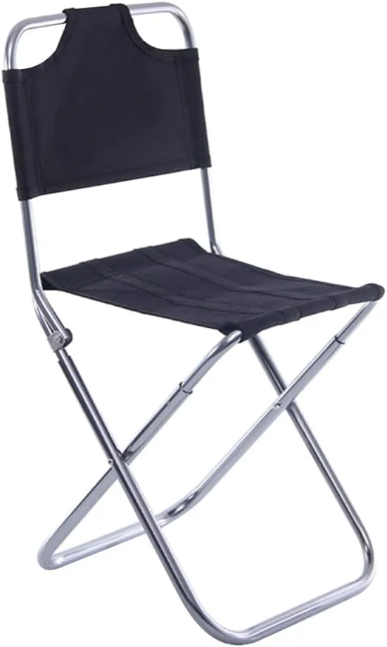 BESPORTBLE Aluminum Alloy Chair Lightweight Strong Outdoor Folding Stool for Camping Fishing Leisure