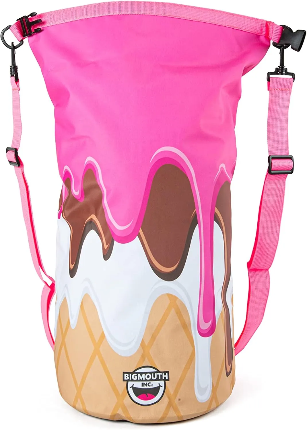 BigMouth Inc Waterproof Dry Bag, Beach Bag for Wet Clothes, Travel Swimsuit Bag for baby, Kids, Diapers, Laundry, and More