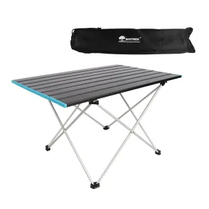 BIGTREE Foldable Lightweight Camping Table Portable Ultralight Aluminum Table Top with Storage Bag, Easy to Carry for Outdoor | Camping | Picnic Table | BBQ Cooking | Beach | Hiking | Fishing
