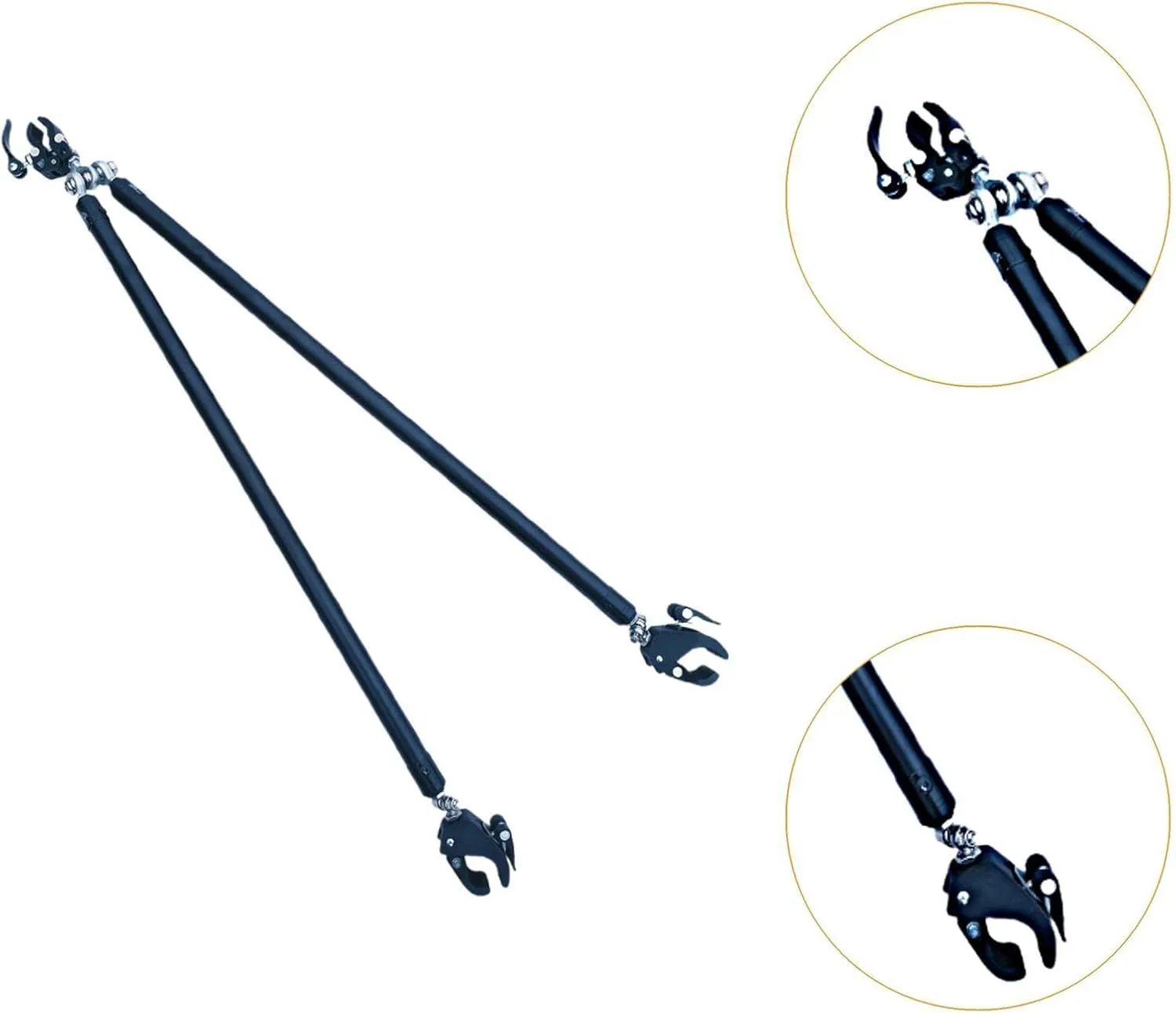Bike Cargo Trailer Bike Trailer Connecting Rod Accessories Attachment Bicycle Trailer Rod for Folding Bicycle Outdoor Sports