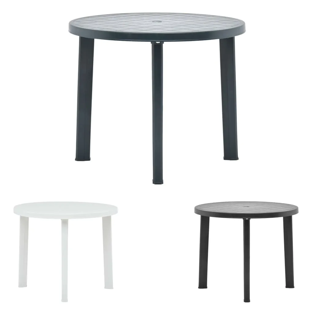 Bistro Table Outdoor Side Table Garden Table for Camping Picnic Plastic