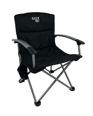 Blackwolf King Camping Chair - Jet Black