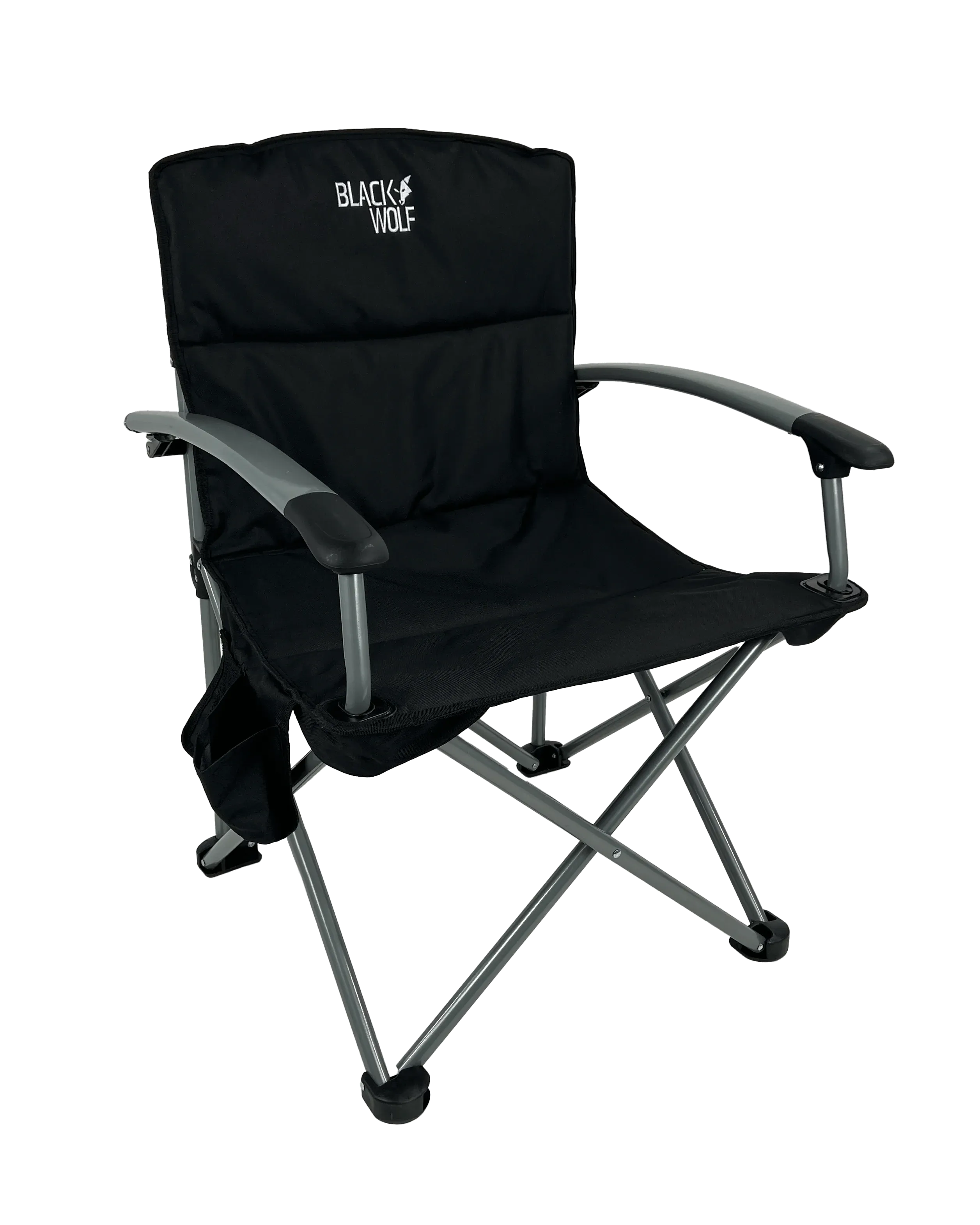 Blackwolf King Camping Chair - Jet Black