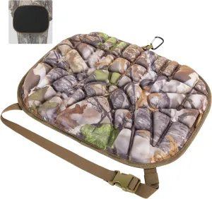 BLISSWILL Hunting seat Cushion，Stadium Cushion，100% Memory Foam Silent Lightweight for Camping, Hunting, Fishing，Camping，Outdoor