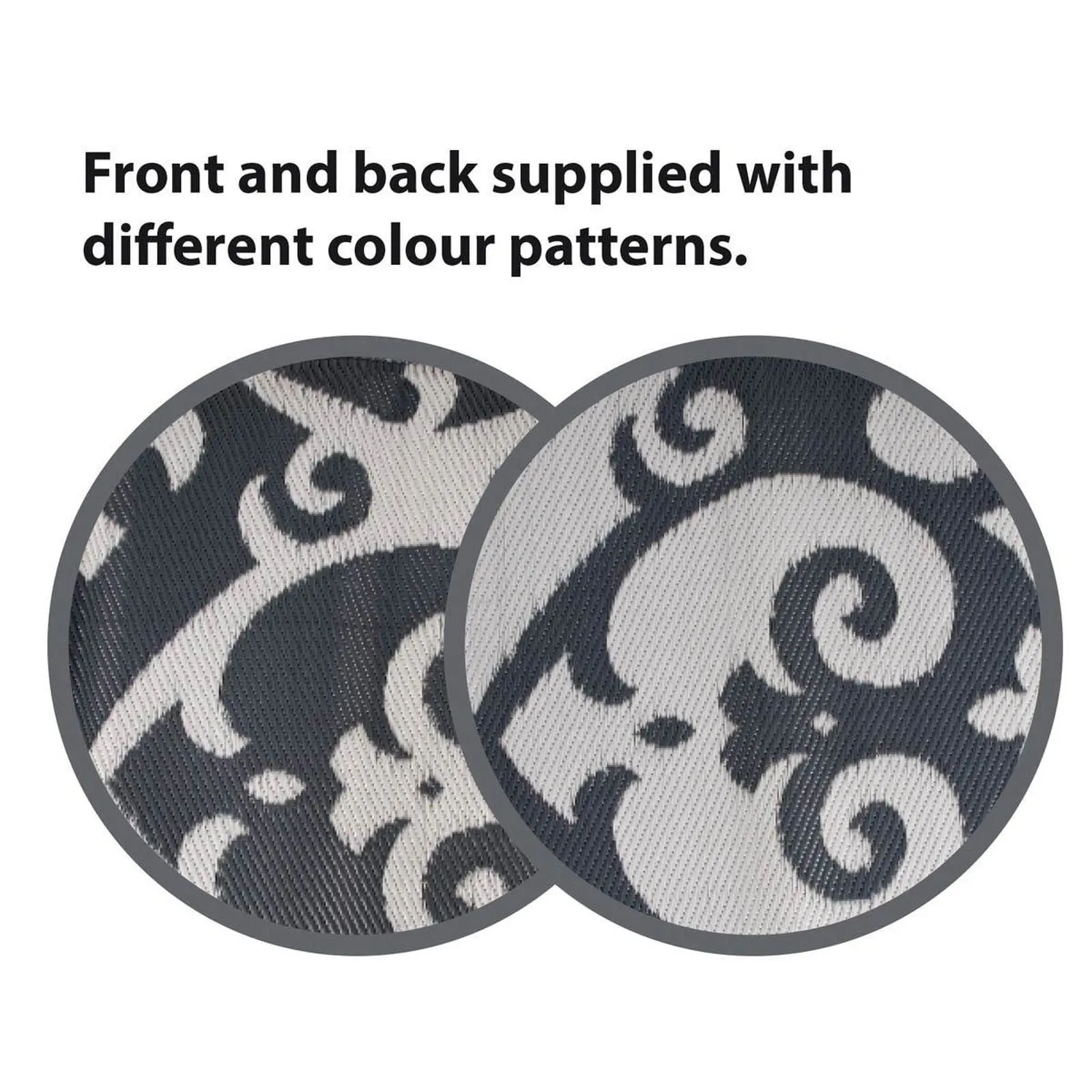 Bo-Camp Chill Mat Oriental Polypropylene Champagne XL