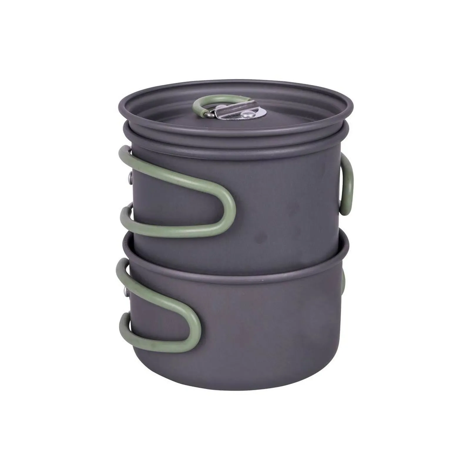 Bo-Camp Cookware Set Explorer 2 Pieces Hard Anodized Aluminium