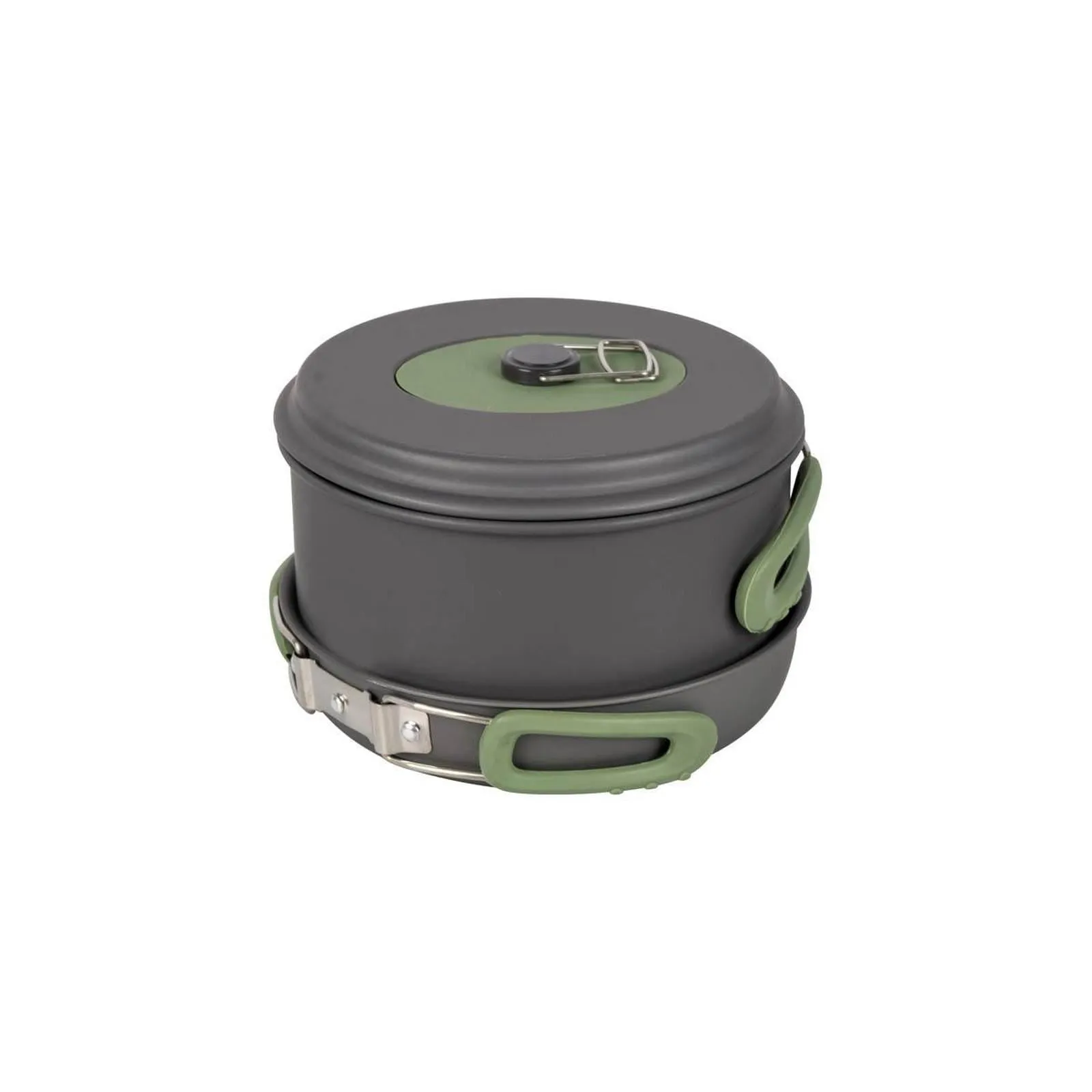 Bo-Camp Cookware Set Explorer 4 Pieces Hard Anodized Aluminium