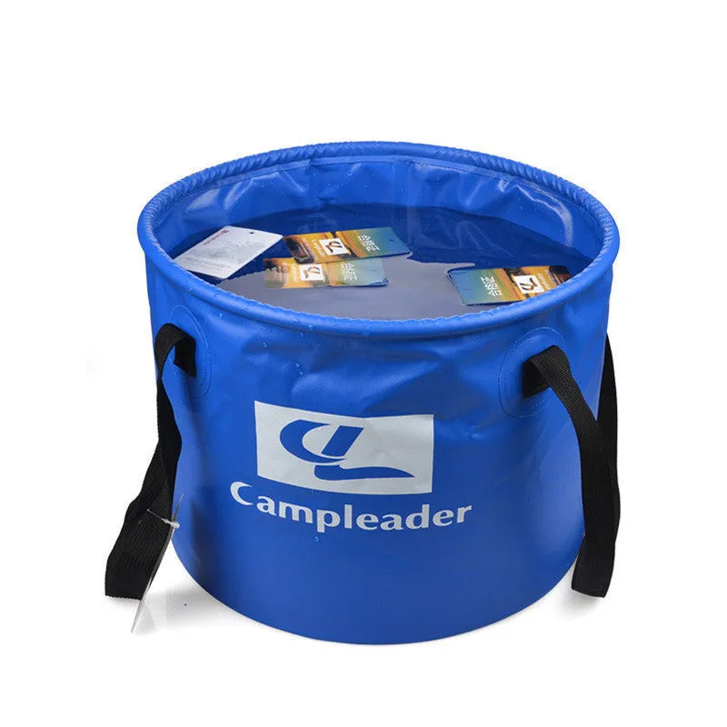 Brand Outdoor Camping Water Buckets 10L-30L Hiking Camping Folding Washing Foldable Water Buckets 6001