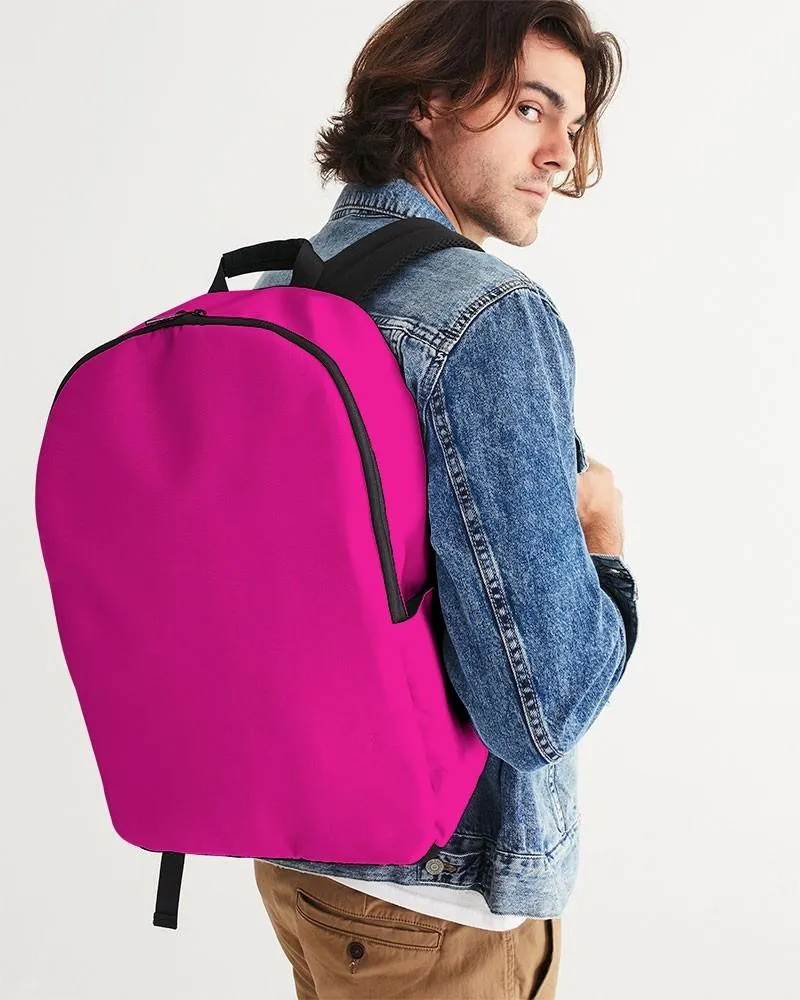 Bright Magenta Waterproof Backpack | Bright Pure Magenta | C0M100Y0K0