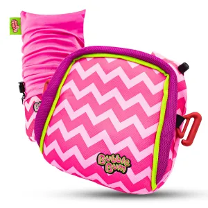 Bubblebum Booster Car Seat, Inflatable Booster Seat for Kids, Travel Carseat, Backless Portable Child Safety Seats for Car, Inflatable Seats for Cars 40-100 lbs, for 4 Year Old   Toddler, Kid - Pink
