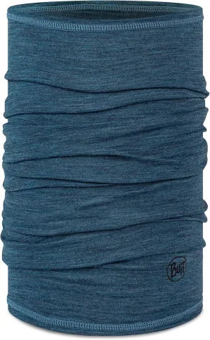 BUFF Lightweight Merino Wool Neck Gaiter 100% Ethically Sourced Wool, Versatile, Temperature Regulating Face Mask, Adult Size