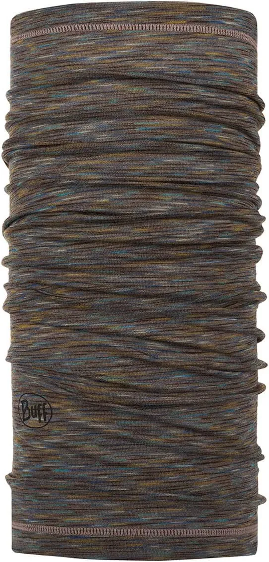 BUFF Lightweight Merino Wool Neck Gaiter 100% Ethically Sourced Wool, Versatile, Temperature Regulating Face Mask, Adult Size