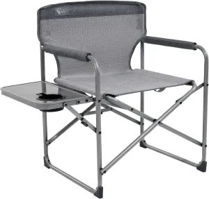 Busy Bee Kids Director Camping Chair with Foldable Side Table, Lightweight, Flat Folding, Compact and Portable, Perfect Kid Beach Chairs, Supports 150 Lbs.